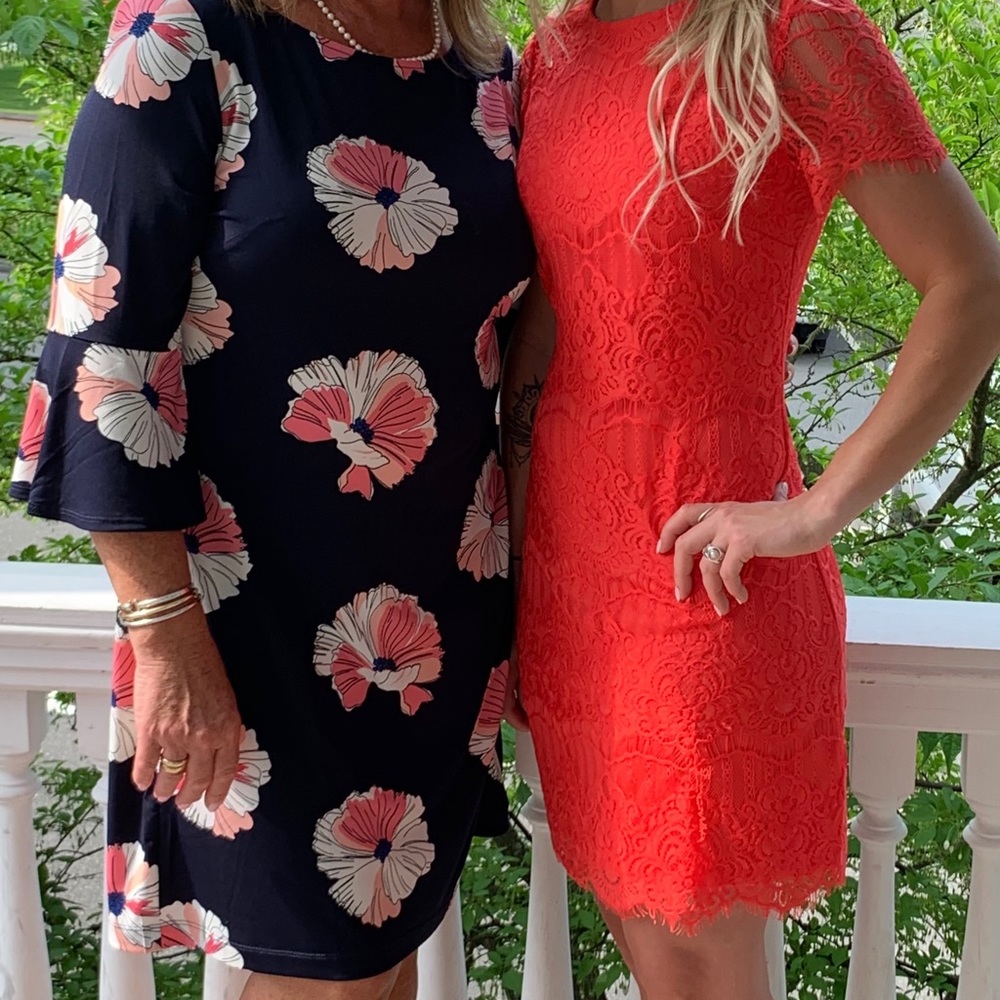 Kenzie Red Lace Dress